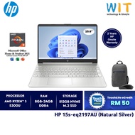 HP 15s-eq2195AU /eq2196AU /eq2197AU (AMD Ryzen 3 5300U/8GB-24GB RAM/512GB SSD/15.6''FHD/W11/Office/2