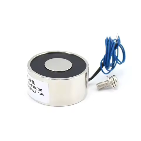 40*20mm Suction 25KG 250N DC 5V/12V/24V Mini solenoid electromagnet electric Lifting electro magnet 