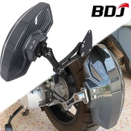 BDJ For Honda Adv 150 160 2020-2023 Adv150 Adv160 Accessories Carbon Rear Fender Wheel Mudguard Mudflap Guard Cover Motorcycle Cnc 1Pc
