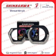 Shroud RGB APP 2.5 Inch 3 Inch SHINAGAWA Angel Crystal 5D Biled hexagonal Control hp