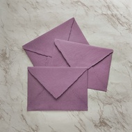 Handmade Envelope C5 English Lavender – Vintage & Unique, Recycled Paper