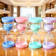 Creative Hourglass Timer Children Students Learning Time Management 20/30/60 Minutes Glitter Bottle 