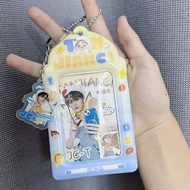 Campus Card Cute Bus Storage Display Pendant Card Holder PVC Card Holder