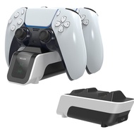 PS5 Dual Controller Charger Fast Charging Dock Station Stand USB Type-C Handle Charger Base Holder F