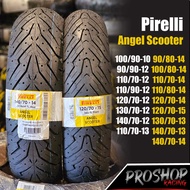 ยาง Pirelli Angel scooter สำหรับ ClickNmaxADVPCX AeroxXmaxNew Forza 300C400 Filano Lead ขอบ 12 13/14