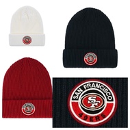 NFL San Francisco 49ers Winter Hat - Embroidered Letter Pattern - Wool Cap New / Era