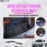 BYD Atto 3 car trunk storage box  universal car rear accessories