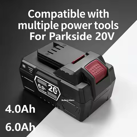 For Parkside 20V full range electric tool battery PAP B1 B3 hand drill battery A3/PAP 208 A1 4.0Ah 6