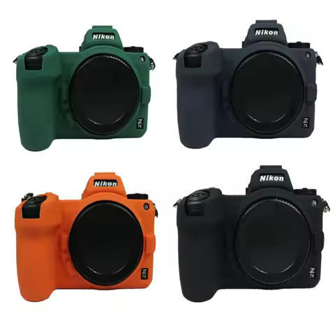 Z6II Z7II Soft Silicone Armor Camera Body Case for Nikon Z6II Z7II Z62 Z72 Rubber Cover Skin