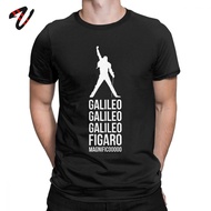 Music Tshirt Men Queen Bohemian Rhapsody T-Shirt Freddie Mercury Galileo Plus Size T Shirt Band Shor