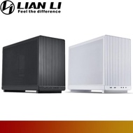 LIAN LI A3 mATX BLACK WHITE - Steel Mesh Panels - Stylish Micro-ATX Designed