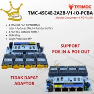 Tarmoc TMC-4SC4E-2A2B-V1-IO-PCBA | Media Converter 4 FO 4 LAN BOARD/ 4FO 4LAN | 4SC 4LAN / 4 SC 4 LA