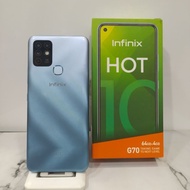 Infinix Hot 10 4128 GB 464 GB Handphone Second Seken Bekas