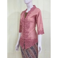 kebaya encim polos katun | kebaya encim modern | kebaya encim lengan 7/8 | encim kebaya | encim keba