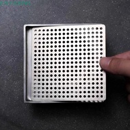 JUNYUE88WL Floor Drains, Square Stainless Steel Drainage Net Cover, Sink Strainer Easy To Install an