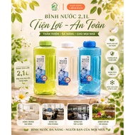 Plastic tea bottle~ LocknLock, juice container with capacity of 1.5 liters and 2 liters with conveni