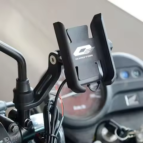 Motorcycle Handlebar Mobile Phone Bracket Navigation Stand Holder For QJMOTO QJ MOTO QJMOTOR SRT 800