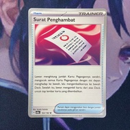 Pokemon (ID) inhibit letter - Regulation H - NO FOIL