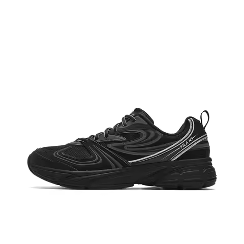 FILA Low top Casual Shoes Men's Black/Shadow Black Gray F12M432112FDB