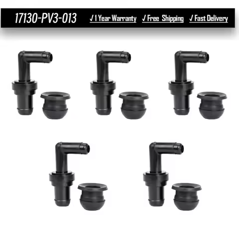 5 Sets For Honda CR-V S2000 For Acura TL PCV Valve + Grommet Kit OEM 17130-PK1-003 17130-PV3-013 171