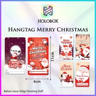 Hangtag | Merry Christmas Hangtag|Premium hangtag |H95