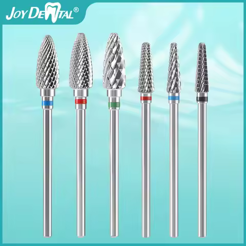 1PC Dental HP Tungsten Carbide Lab Burs HP 2.35mm Dental Lab Drill Extensive Cut Dental Burs Drill A