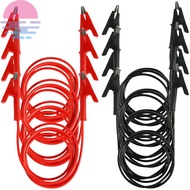 8Pcs Alligator Clip Electrical Test Wires Set Resin 1m/3.3FT 14 Gauge Jumper Wires Kit  SHOPCYC0190