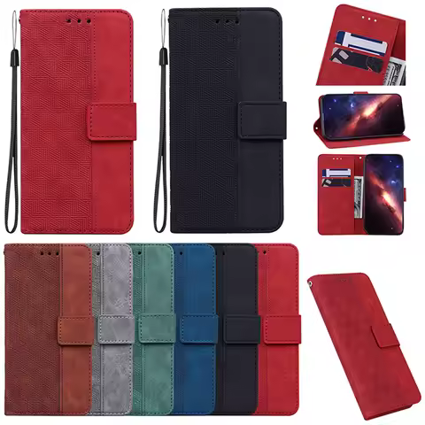 Flip Leather Magnetic Case For OPPO A18 A17 A11K A16K A15 A15S A12E A5 A9 2020 A8 A7 A31 A11X A3S A5