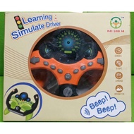 Learning stimulate driver พวงมาลัยหัดขับ พวงมาลัยรถของเด็กเล่น