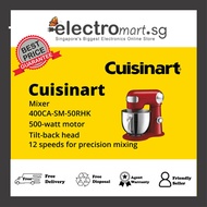 Cuisinart 400CA-SM-50RHK Precision Master™ 5.5Qt Stand Mixer 500W Ruby Red