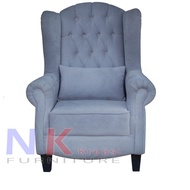 Sofa Wingchair klasik kursi sofa wing chair single arm minimalis - JABODETABEK ONLY