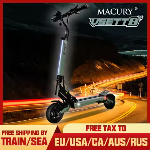 VSETT 8+ Dual Motor Electric Scooter New ZERO 8 Pro + Z8PRO VSETT8+ Upgraded ZERO8 V8 Z8 2 Wheel 48V