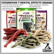 Vegebrand 7 Dental Effect 160G Gum Stick (Avocado, Milk) Dental Chew Gum -Dog Chew -Dog Dental Care-