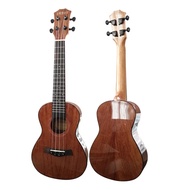 23 \" Concert Ukulele Rosewood Glossy Ukelele 4 Aquila Nylon Strings Acoustic Guitar ABS Edging 18 Frets OX Bone Nut