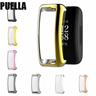 PUELLA Fitbit Inspire 3 Screen Protector, TPU All Inclusive Inspire 3 Watch Cover, Portable Waterpro