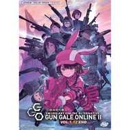 Sword Art Online Alternative: Gun Gale Online II TV Series (Ep.1-12) Anime DVD
