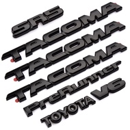 TACOMA Covering the Car Logo Suitable for Toyota Tacoma3D 3D Labeling Pickup Truck V6 4X4 SR5Suit