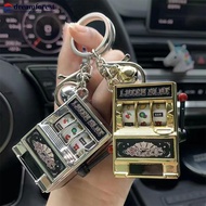 DREAMFOREST Lucky Jackpot Mini Fun Birthday Keychain Coin Operated Games Machine Kids Gift E4W4