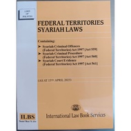 Federal Territories Syariah Laws (Syariah Criminal Offences, Syariah Criminal Procedure & Syariah Co