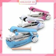 Mesin Jahit Mini Alat Tangan Stapless Portable Portabel Staples Singer