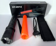 Senter Police StunGun (Senjata, Kejut Listrik, Alat Setrum, Stun gun)