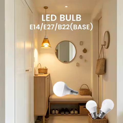 12PCS G45 Mini LED Light Bulbs 3W 5W 6W 7W B22 E14 E27 3000K 4000K 6000K Energy Efficient Decorative