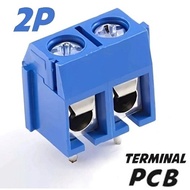 PCB Terminal 2 Pin Screw Terminal Block 2 Way Connector Connector Connector Screw Pitch 5mm PCB 2P B