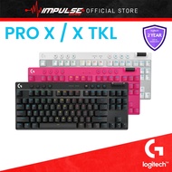 Logitech G Pro X / Pro X TKL Lightspeed Wireless Gaming Keyboard Tenkeyless Design, Lightsync RGB