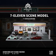 Moreart More Art Diorama 7 Eleven Scene Model Scale 1/64