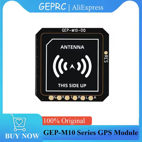 GEPRC GEP-M10 Series GPS Module Support GPS+BDS+LALILEO+QZSS+SBAS Joint Positioning u-blox M10050 Ch