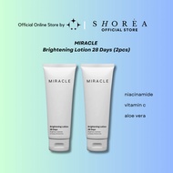 MIRACLE Brightening Lotion 28 Days For Reducing Scars & Uneven Skin Tone
