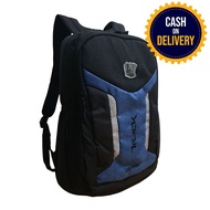 Backpack Tas Ransel Laptop ESENBO 7030 Tas Punggung Tas Sekolah Dengan USB PORT - Hitam + Raincover