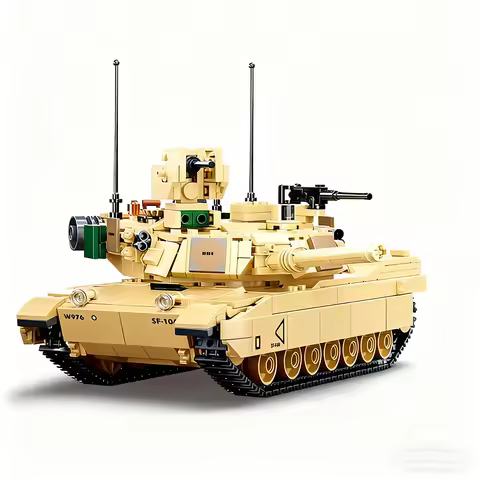 781PCS B0892 Army Tank Model M1A2 Sep V2 Abrams Building Block Children Bricks Toys Construction Kit