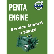 VOLVO PENTA DIESEL ENGINE D SERIES ( D3 D4 D6 D9 D12 D13 D16) SERVICE REPAIR WORKSHOP MANUAL